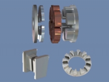 轴向电机-飞行器 AFM-Aircraft SMC铁芯